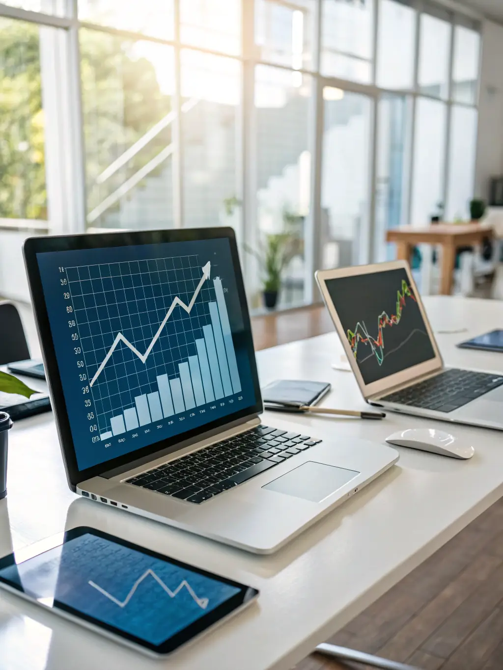 A graph showing the exponential growth of a startup after implementing strategic business changes, highlighting the impact of effective consulting.